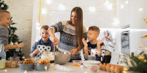 Sneaking in a Few Fun Math Lessons  While Holiday Baking with Kids