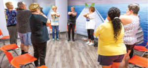 A medical center with a complimentary wellness club for seniors